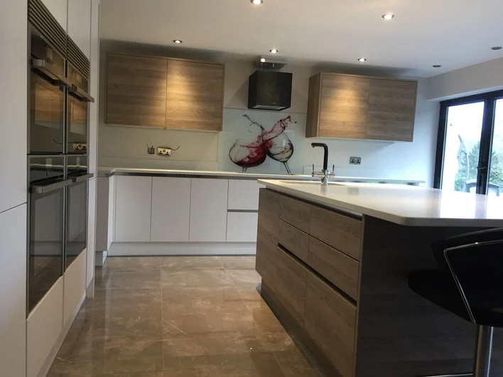 Custom kitchen interior design - manufactiring and installlation